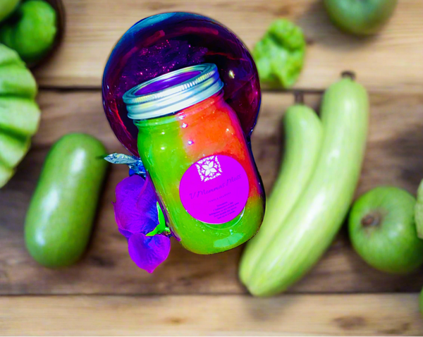 16oz Cucumber, Green Apple, Melon, Strawberry Seamoss